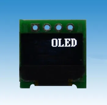 0,49-инчов 4PIN КПГ бял OLED-экранный модул SSD1306 Drive IC 64*32 I2C Интерфейс 3V