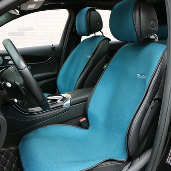 1 бр. Универсални калъфи за автомобилни седалки, 3D дишаща мрежа, възглавници за предните седалки, Удобен дъждобран за един столове, аксесоари за интериор на автомобил