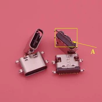 10 бр./лот Конектор Micro Usb Type 3.1-C 16Pin Smd 90-градусов жак-изход за зареждане на мобилен телефон