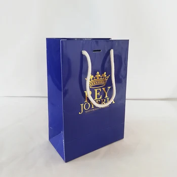 1000 бр./лот, вертикална хартиена торбичка, обичай чанти с дръжка, лъскаво златно лого, за опаковане на подаръци за сватба, рожден ден, партита