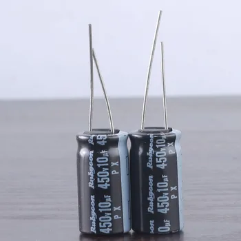 10шт RUBYCON PX 10mfd 450 В 10 icf 10x20 мм електролитни кондензатори 105 ℃