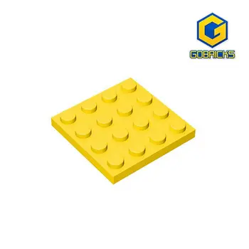 10ШТ Градивен елемент Gobricks GDS-519, съвместими с lego 3031 PLATE 4X4 - частици 4x4 plates Moc Parts