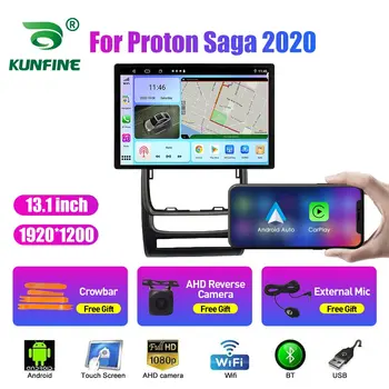 13,1-инчов автомобилен радиоприемник за Proton Saga 2020, кола DVD GPS Навигация, стерео уредба, Carplay, 2 Din, централна мултимедиен Android Auto