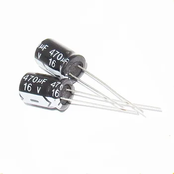 16 на 470 uf електролитни кондензатори Размер 8*12 мм Нов оригинален (10 бр.)
