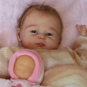 19 Инча(а) а) Комплекти за Прераждане на Новороденото Дете Lovelyn Реалистичен На Допир мека Заготовка за кукли направи си САМ Директен доставка