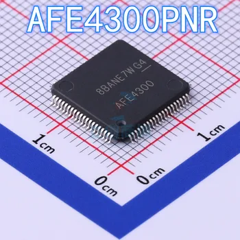 1БР 100% оригинален автентичен 100% истински AFE4300PNR QFP-80 AFE4300 QFP80 чип за събиране на данни
