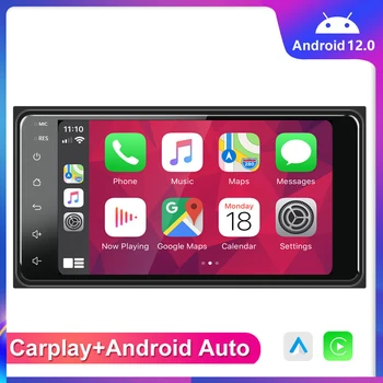 2 DIN Android 12 Стерео Carplay Авто Универсален Мултимедиен плейър за Toyota Vios Crown Camry Hiace Previa Corolla RAV4