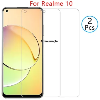2 ЕЛЕМЕНТА Оригинална защита от закалено стъкло за Realme 10 4G Realme10 RMX3630 Защитно фолио за дисплея Защитно скрийнсейвър