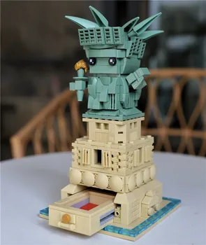 2020 г. в Град Ню Йорк Статуята на Свободата Модел Brickheadz Строителни блокове, Тухли и Подбрани детски играчки