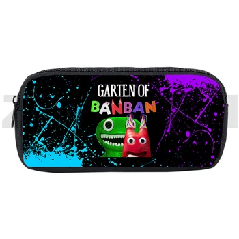 2023 Нов 3D Garten of BanBan 2 молив случай за Грим, Дамски Косметичка с Цип За Съхранение на Училищни Принадлежности, Детска Чанта за Писалки Kawaii