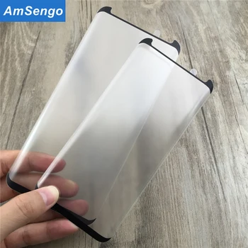3D Матирано закалено Стъкло за Samsung Galaxy S8 S9 S8 Plus Note9 Защитно фолио за екрана с пълно покритие, Приятелска към матово защитно фолио