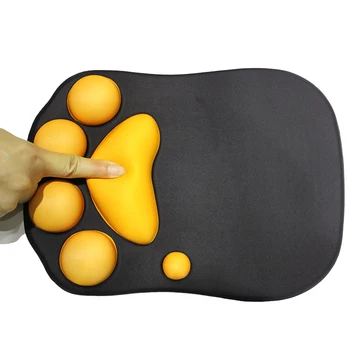 3D Сладък котешки нокът, офис силикон, Творчески стерео подложка за мишка на китката, ПУ Подложка за мишка, аниме Подложка за мишка, голяма подложка за мишка 2023