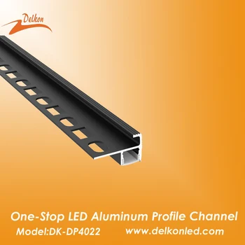 40*22 мм плочки Mable Edge LED Алуминиев Профил канал Экструзионный песен за кухня и баня