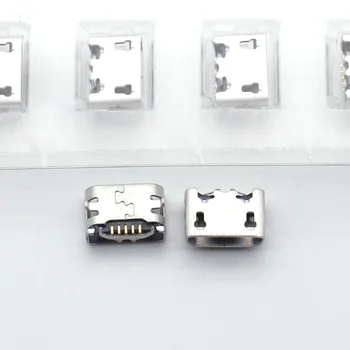 50 бр. нов съединител mini micro USB конектор USB порт за зареждане на резервни части
