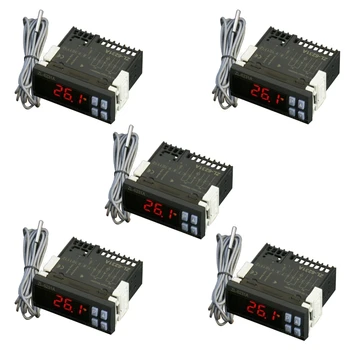 5X LILYTECH ZL-6231A, Контролер за Инкубатор, Термостат С Многофункционален часовник, Равен на STC-1000, Или W1209 + TM618N