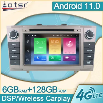 6 + 128 Г Android 11,0 Радиото в автомобила на Toyota Avensis T27 2009 2010-2015 Мултимедиен Плеър, Видео DVD GPS Navi Carplay Главното Устройство ДПС