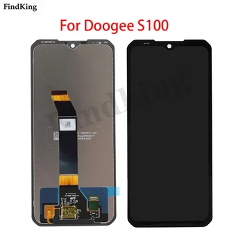 6,58 инчов LCD дисплей с touch screen Digitizer за Doogee S100 Пълна подмяна на дисплея в събирането на
