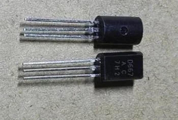 60шт 2SD667AC + 2SB647AC TO-92L 2SD667 2SB647 D667AC B647AC D667 B647 един силициев транзистор эпитаксиальный