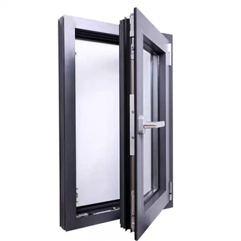 90 (95) серия термоизолационни алуминиеви профила створчатые прозорци roto-наклонената тип с метален екран