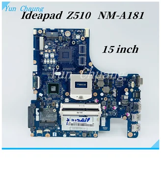 90004477 ОСНОВНА такса AILZA NM-A181 за Lenovo Ideapad Z510 дънна платка на лаптоп 15 инча HM86 DDR3L 100% тестова работа
