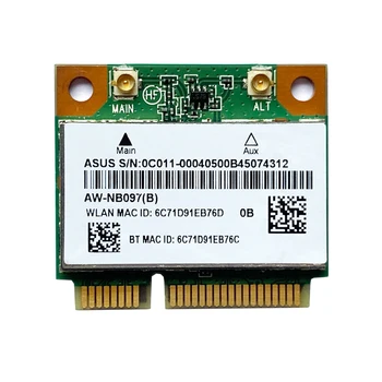AR5B225 2 в 1 Настолен компютър Безжична локална мрежа WiFi NetCard Bluetooth-Съвместима мрежова карта 2,4 Ghz 300 М Mini PCI-E WiFi Адаптер