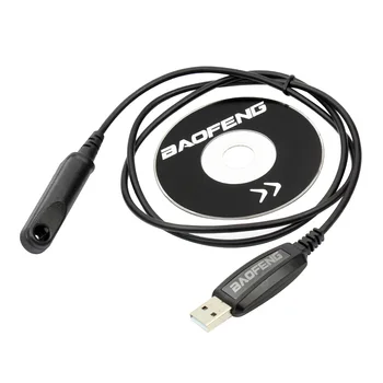 Baofeng Водоустойчив Радиостанция Аксесоари USB Кабел за Програмиране на CD Фърмуер за BF-UV9R/A58/9700/UV9R Plus Двустранно Радио