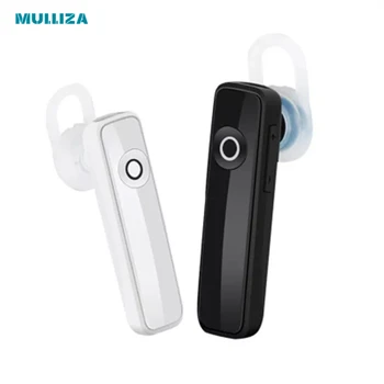 Bluetooth слушалка, бизнес-мини-втулки, подарък за управление, лесна и удобна малка благородна gag за уши, черно-бял