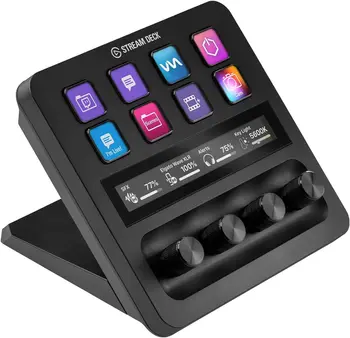 Elgato USB-C Stream Deck +, аудиомикшер, серийната конзола и студиен контролер за създателите на съдържание, работи с Mac и PC