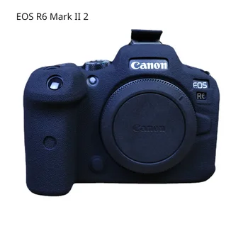 EOS Mark R6 II 2 Силиконов Защитен Калъф за фотоапарат Canon EOS R6 Mark II, EOS 2 R6 -Мек Силиконов Калъф Прахоустойчив Калъф за фотоапарат