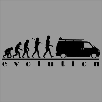 EVOLUTION Camper van T4 Vinyl стикер на прозореца на колата за къмпинг Dub