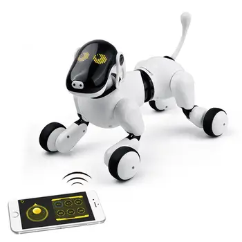 Hendee 1803, гласово управление, четириног говорещ робот, играчка за кучета, умно програмиране за деца, образователен подарък