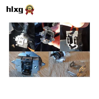 HLXG L06 2 ЕЛЕМЕНТА автомобили фар H7 led адаптер за контакта Авто Притежателя лампи Основен метална скоба-на хонорар и Аксесоари за Автомобили