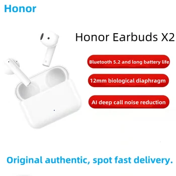 Honor накрайници за уши X 2 true wireless pro-избор на Bluetooth-слушалки за намаляване на шума на повикване водоустойчив кампания в подкрепа на Xiaomi Apple