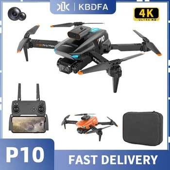KBDFA Нов P10 8K Дрон Професионален FPV С Двойна HD Камера ESC 5G WIFI Трансмисия Квадрокоптер За Заобикаляне на Препятствия безпилотни самолети за Деца