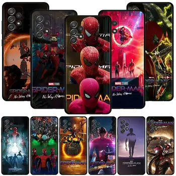 Marvel Spiderman No Way Home Movice За Samsung Galaxy A12 A51 A52 A32 A21s A71 A02s A31 A32 A72 A11 A22 A41 A42 А01 Калъф