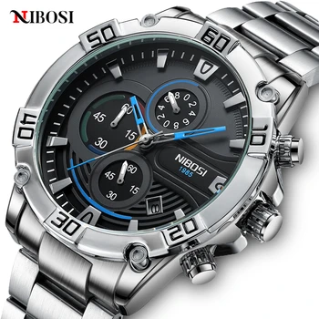 NIBOSI 2023 Мъжки Часовници Най-добрата Марка на Луксозни Спортни Мъжки Часовник Водоустойчив Модни Limit Ръчни Часовници за Мъже Relogio Masculino