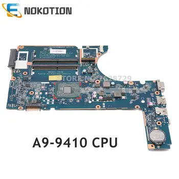 NOKOTION 907358-601 907358-001 911246-001 За HP 445 G4 455 G4 дънна платка на лаптоп DAX93AMB6G0 A9-9410 процесор DDR3