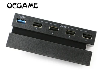 OCGAME Благородна подобрената конзола за PS4 USB-хъб с 5 порта, игрални конзоли за игри