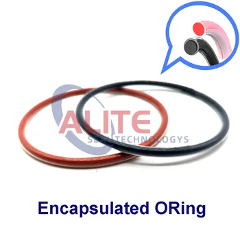 ORing 15.47X3.53 от FEP-Строга о-пръстен ORING FEP + MVQ / FKM IDXCS, гуменият пръстен FEP / силикон / FPM, О-ПРЪСТЕН