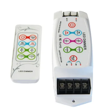 RF Безжична CCT контролер с регулируема яркост на led лента, цвят на температурата и регулатор на осветление