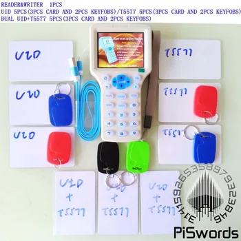 RFID NFC копирна машина cloner IC M1 13,56 Mhz и четец на карти ID/H/AW 125 khz-500 khz с двойна замяна карта UID T5577 с възможност за запис на