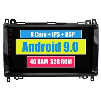 RoverOne За Mercedes A190 A200 W245 B55 B140 B160 Android 9,0 4G RAM 8 Основната HD Екран на Автомобилните Медии Аксесоари За Полагане на Резервни Части
