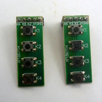 TB372*2 2 елемента 2.54 мм Гнездовой Пинов конектор 4 Бутон превключвател на Клавиатурата комплект за CPLD, FPGA ARM, AVR Development Board