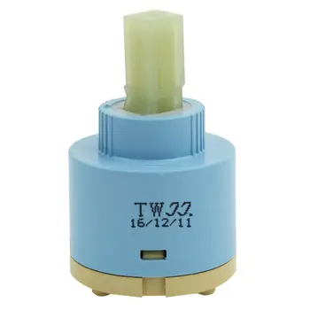 TWJJ 40 mm Керамичен патрон за однорычажных смесители за баня/кухня светло синьо