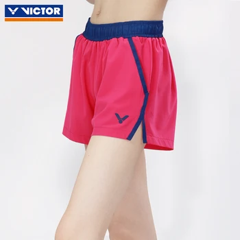 victor тенис шорти за фитнес, спортна трикотажная облекло за Бадминтон, бързосъхнеща спортни облекла за бягане, дамско R-31209