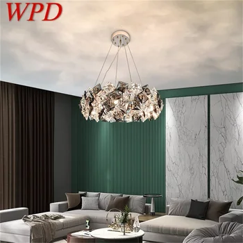 WPD Окачен лампа Постмодерното Луксозен Кристален led Лампа за Дома Трапезария Дневна