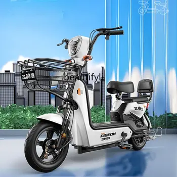 zq Електрически велосипед, мъжки и женски малък скутер, кола на батерии, двухколесный трамвай