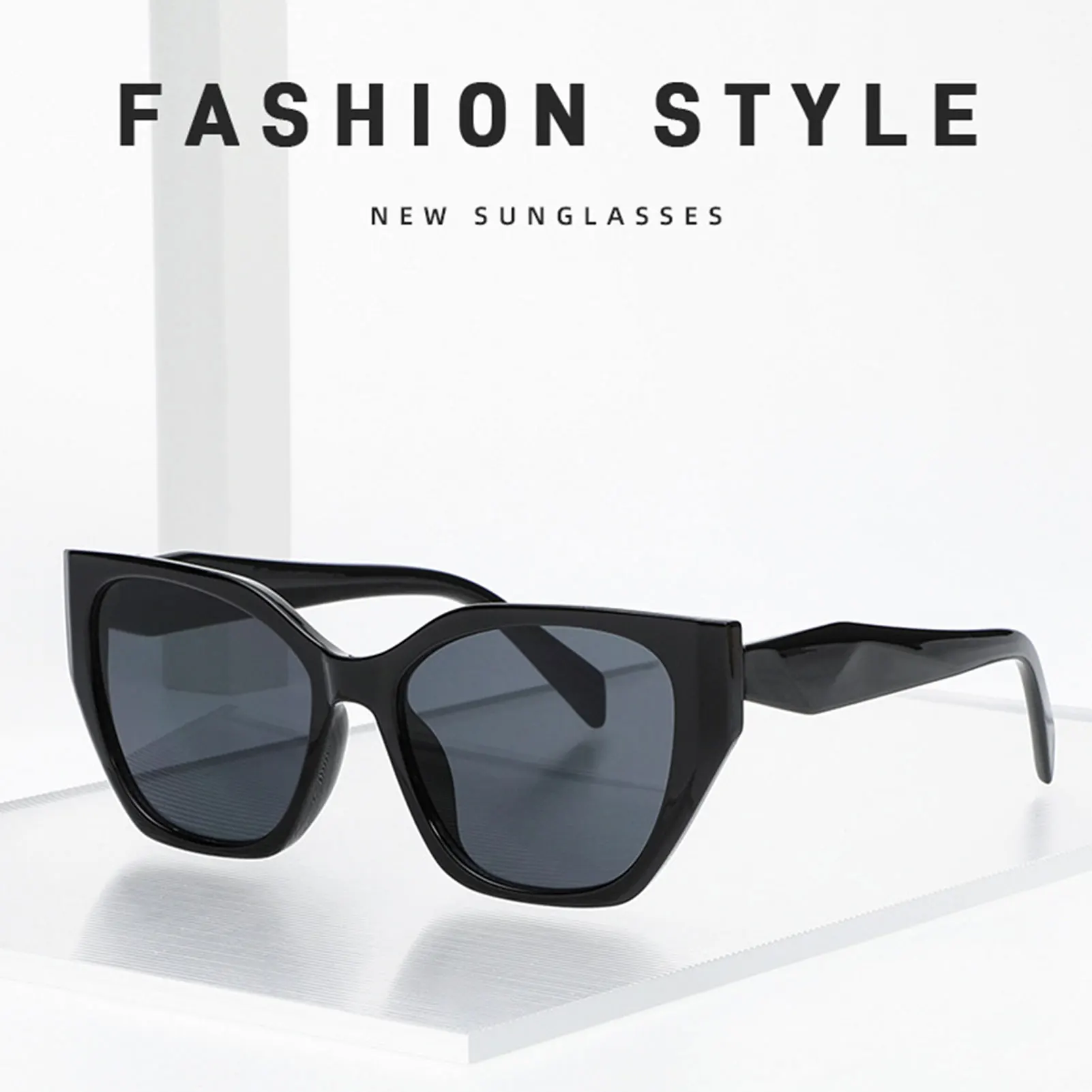 Fashion слънчеви очила с защита UV400, модни форма за модни партита, сценичното шоу