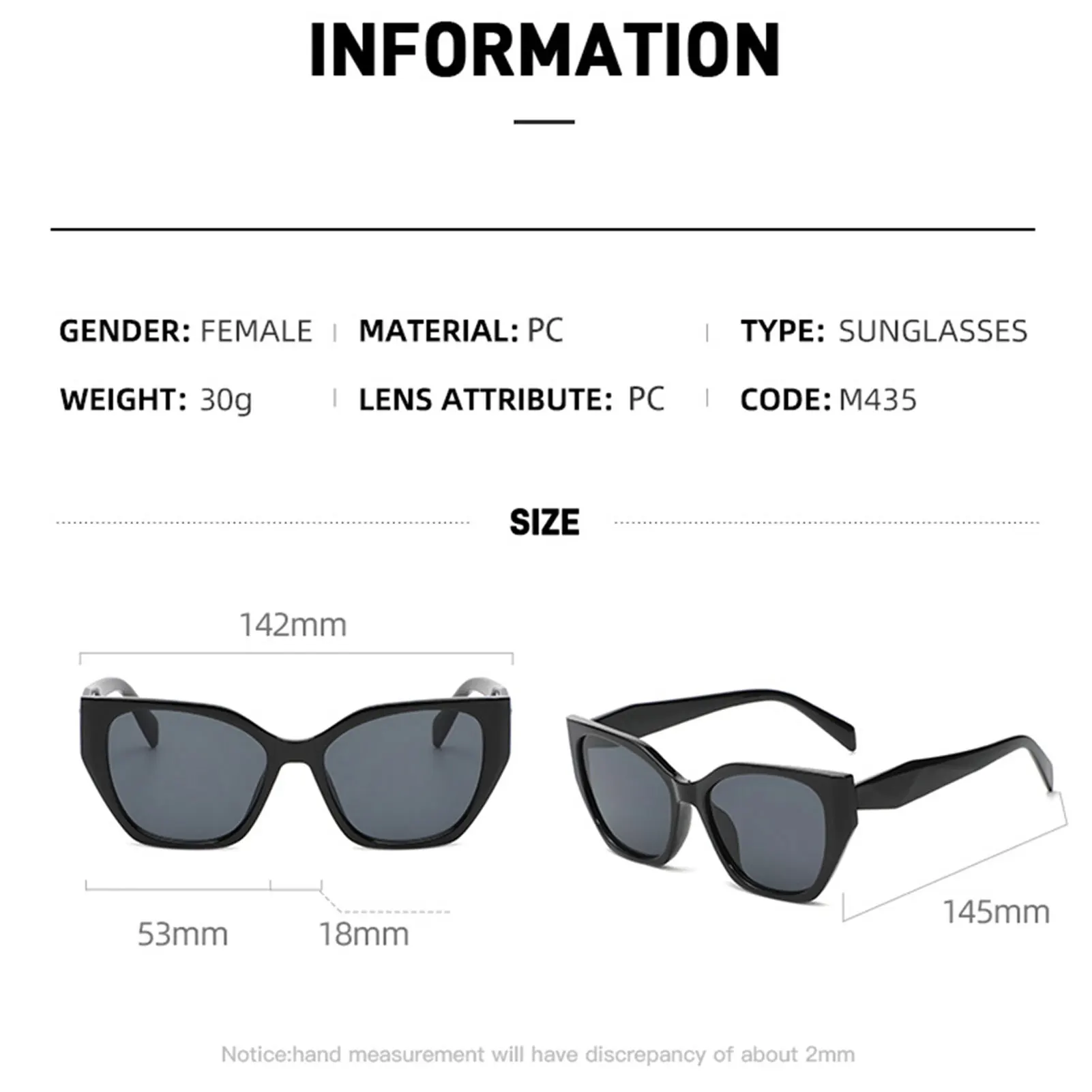 Fashion слънчеви очила с защита UV400, модни форма за модни партита, сценичното шоу