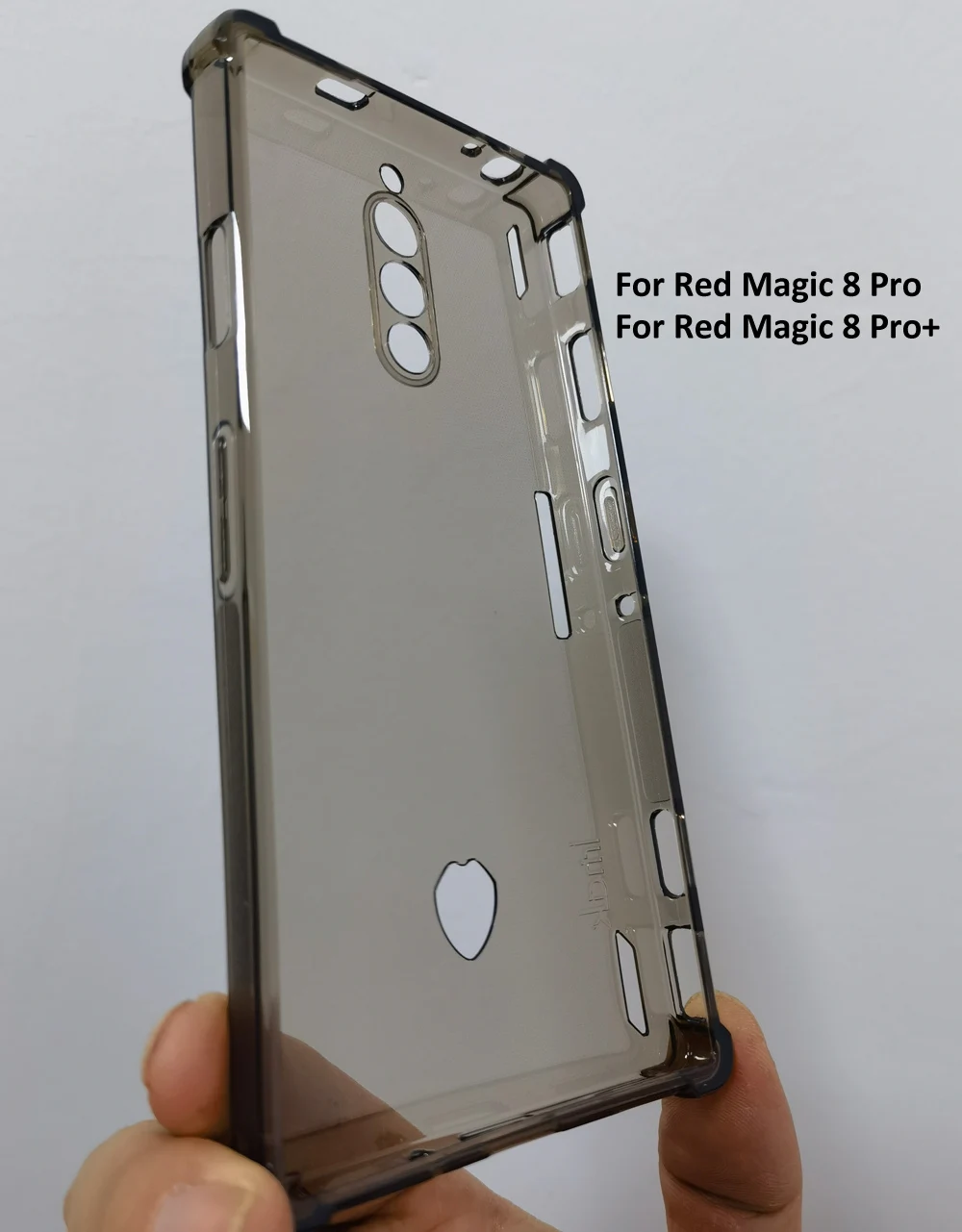 Калъф IMAK за ZTE Nubia Red Magic 7 6 8 Pro, устойчиви на спад, мек силиконов калъф от TPU, прозрачен